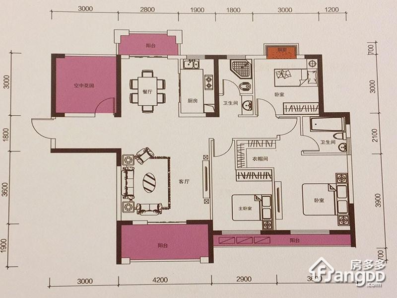 星湖湾户型图